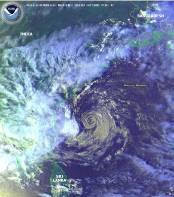 Cyclone Phyan in India's west coast