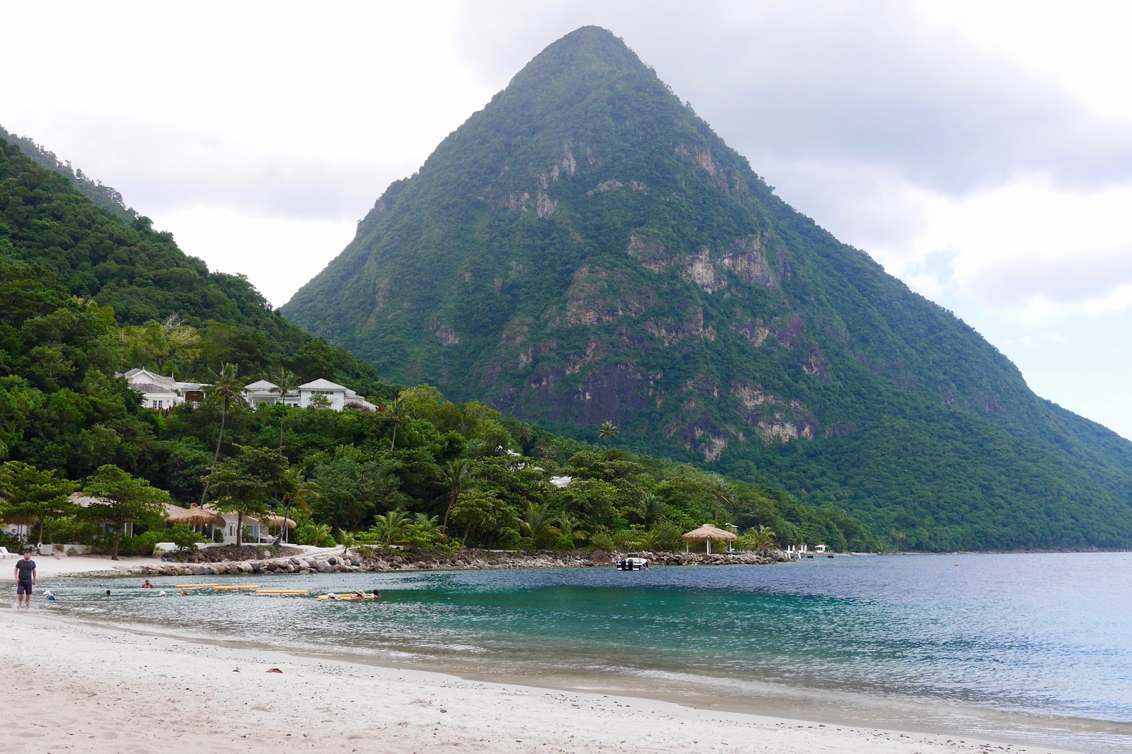 Sugar Beach, Soufrière, St Lucia by www.CalMcTravels.com