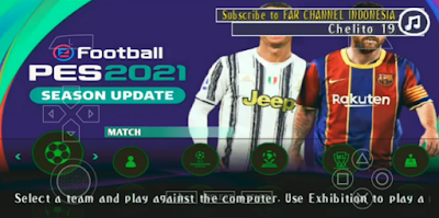 PES 21 PPSSPP Season Update Chelito V2 New Face Players
