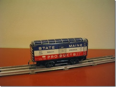 Marx 6-inch Bangor & Aroostook Boxcar
