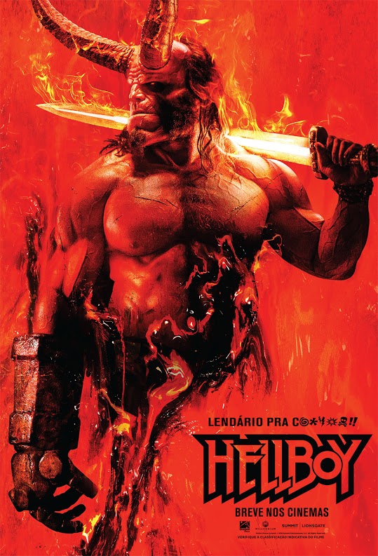 CINEMA: Estrelado por David Harbour, "Hellboy" ganha trailer nacional (COM VÍDEO)