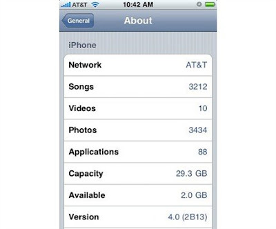 Apple iPhoneOS 4.0