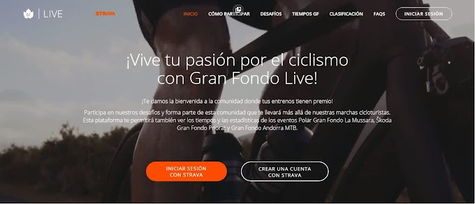 Nace Gran Fondo Live powered by Strava