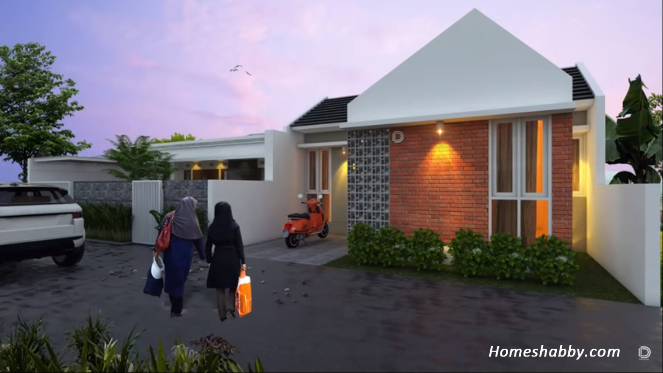  Rumah  Hemat  Biaya Desain dan Denah  Rumah  Minimalis 