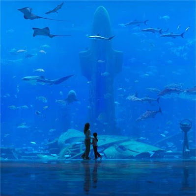 Hotel in undersea at Dubai