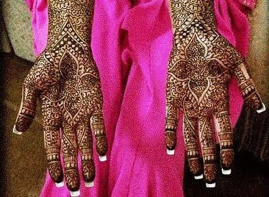 arabic hand mehendi patterns