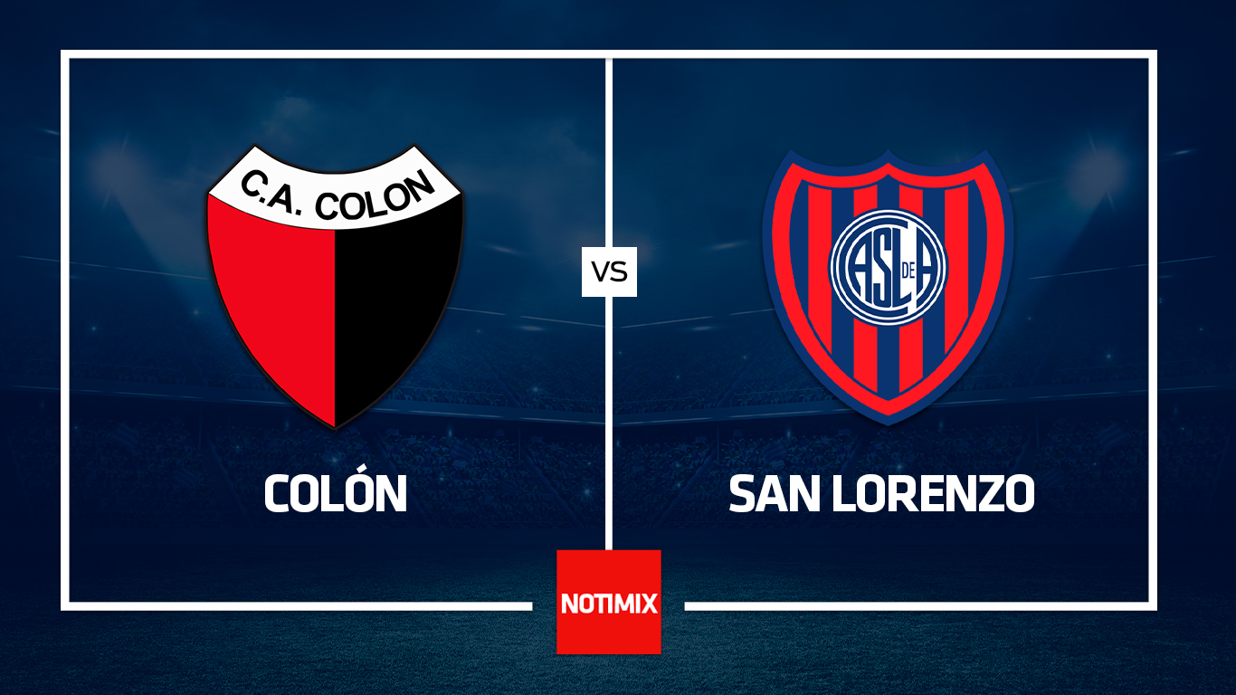 EN VIVO: Colón y San Lorenzo juegan en Santa Fe y buscan ser punteros de la Zona A