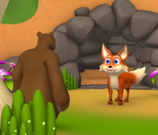  fox and bear