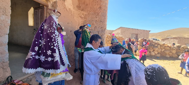 Großes Fest in der Gemeinde Challviri, Potosí – Bolivien
