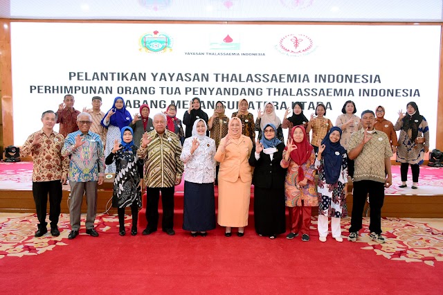 Turunkan Jumlah Kasus Thalassaemia, Program YTI Diharapkan Bersinergi dengan Pemprov Sumut