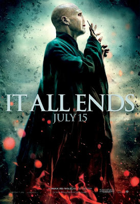 Harry Potter and the Deathly Hallows Part 2 “It All Ends” Character Movie Poster Set - Ralph Fiennes as Lord Voldemort