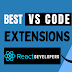  Best VS Code Extensions for React Developers 2022 - cscomsats