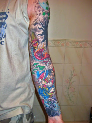 Sleeve Tattoos Keep Time In Mind