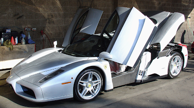 Ferrari Enzo Silver Free Wallpapers