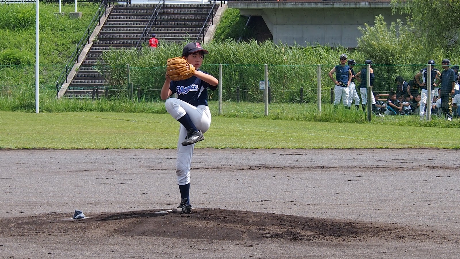 旭フェニックス Asahi Phoenix ８月５日 専修大学カップ 新作第二少年野球部戦 ６対７ 敗戦