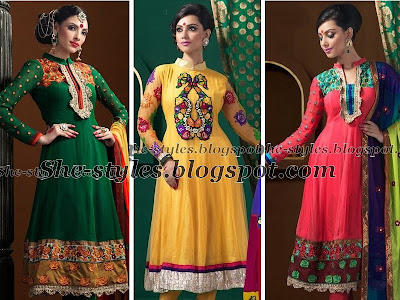 Fashion Catalogue on Bandhani Salwar Kameez Designs 2012   Salwar Kameez Fashion Catalogue