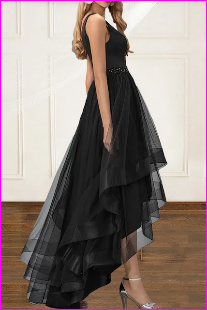 vestidos de fiesta largos negro elegantes 2021 | vestidos de fiesta - vestidos para invitadas