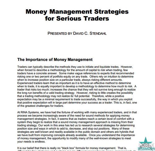 Trading Ebook Money Management Strategies For Serious Bokititi Cf - 