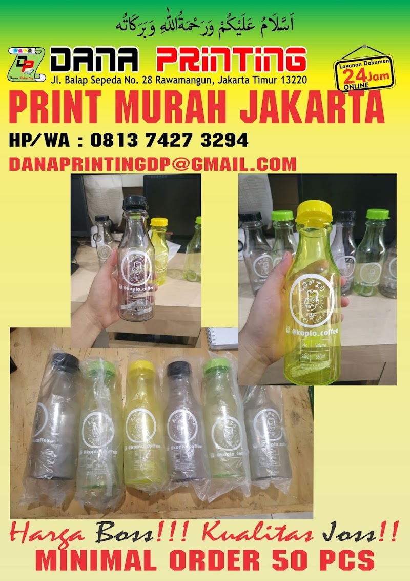 20+ Sablon Botol Plastik Semarang
