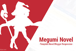 Megumi Novel - Template Novel Blogger