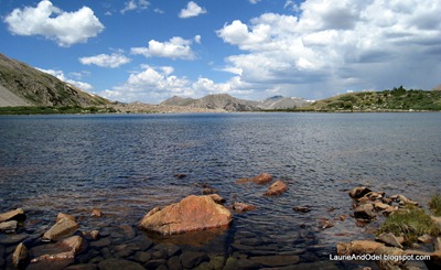 Pomeroy Lake, Colorado Rockies, July 2008