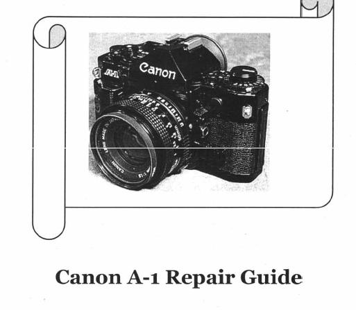 Canon A1 Service Manual