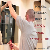 ayna yapıştırmak