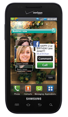 Samsung Fascinate with Android 2.2