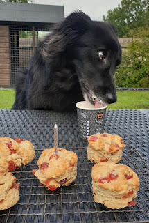 Cherry Almond Scones