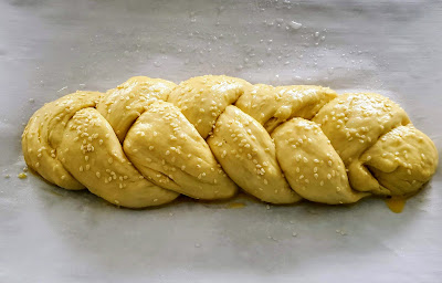 challah braid dough