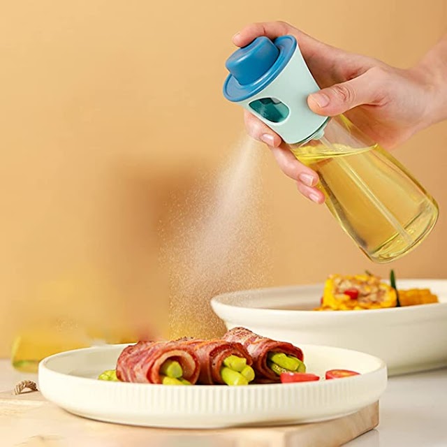 Leak Proof Oil Spray Bottle for Cooking Buy on Amazon and Aliexpress