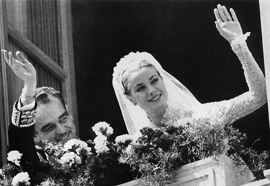 grace kelly wedding day. princess grace kelly wedding