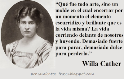 frases de Willa Cather