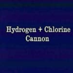 Chlorine gas 2. Hydrogen gas