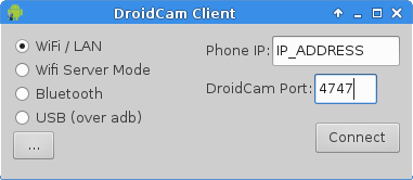 Droidcam bluetooth