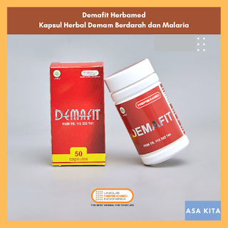 Herbamed Demafit Kapsul Herbal Demam Berdarah dan Malaria