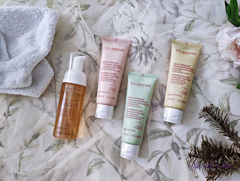 Clarins limpieza facial beauty belleza skincare cuidado de la piel extractos ecoresponsable