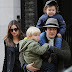 Miranda Kerr and Orlando Bloom spent Christmas Eve with his son Flynn