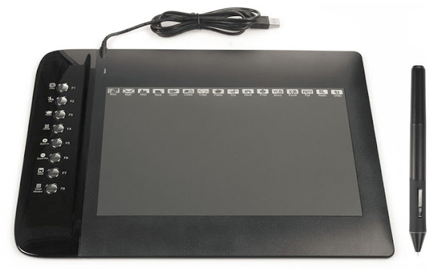UGEE M1000L Graphics Tablet Reviewed by Rasha Design 