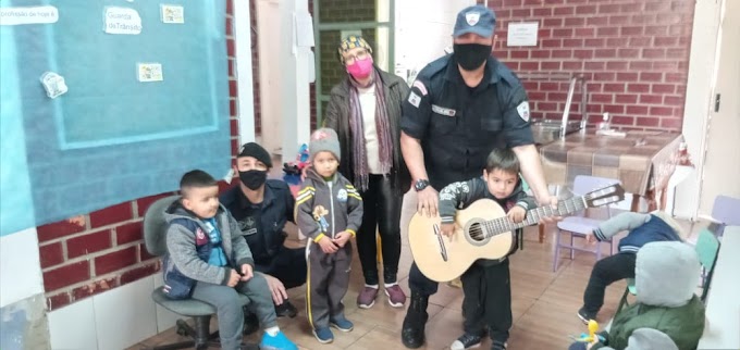 GRAVATAÍ | Guarda Municipal retoma projeto Música na Escola