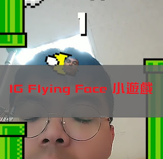 【遊戲】IG Flying Face 小遊戲，眨眼遊戲 平衡鳥 教學如何玩