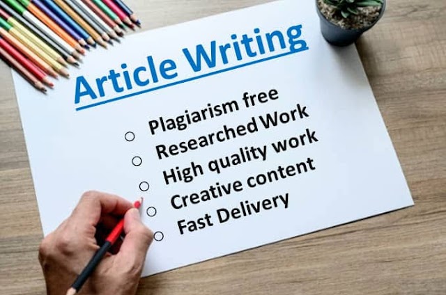 Article writing format part 2