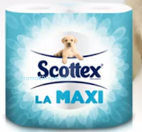 Logo Scottex ti regala la ricarica telefonica da 10 euro