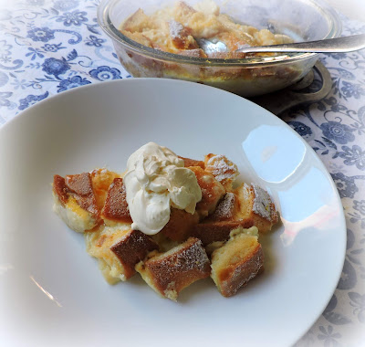 Lemon Panettone Pudding