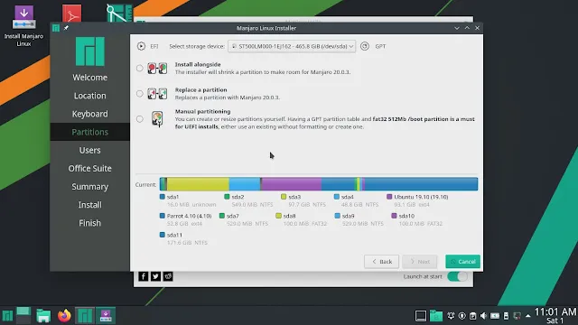 Manjaro Linux 20.0.3