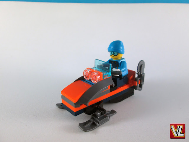 Set LEGO City Magazine Gift 951810 Arctic Explorer with Snowmobile (Explorador do Ártico com Mota de Neve)