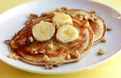 Panquecas de Banana rápidas low carb