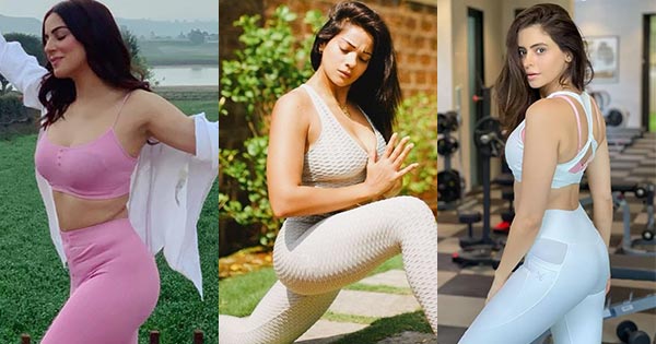 600px x 315px - 11 Indian TV actresses in leggings and yoga pants showing their fine body  and style - see photos.