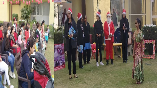 Educrest स्कूल ने RPF सोसाइटी के बच्चों संग मनाया क्रिसमस