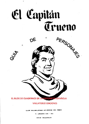 El Capitán Trueno. Guía de personajes, 2023